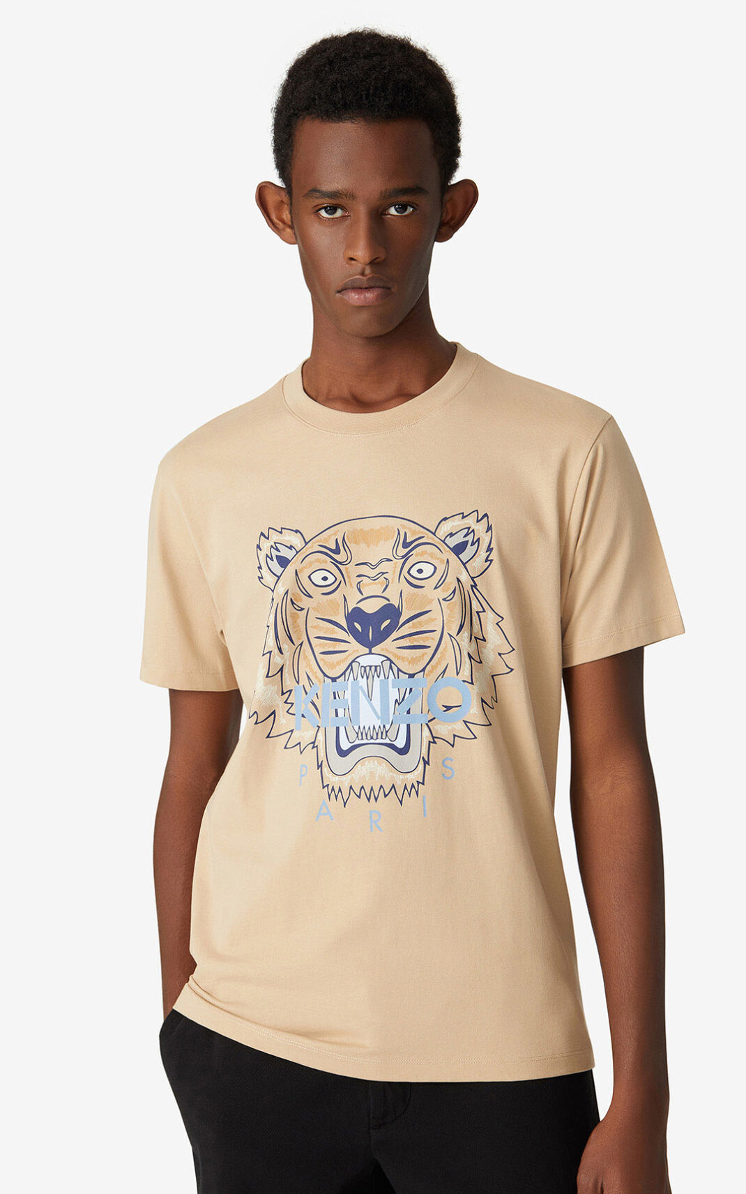 Camisetas Kenzo Tiger Hombre Beige - SKU.7926372